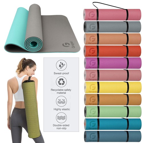 Premium yoga mat non - premium, slip