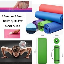 YOGA MAT GYM MAT 10MM 15MM