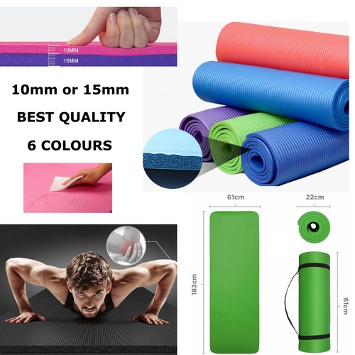 Gym mat yoga - mat, 15mm