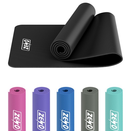 Yoga mat 8mm thick - 8mm, exercise