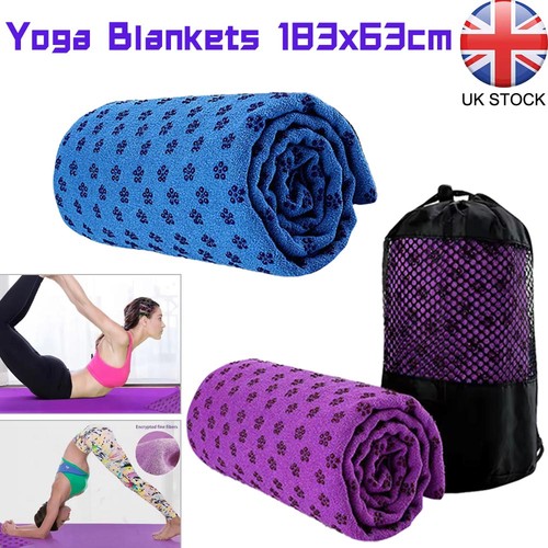 Yoga mat towel accessory soft - yoga,