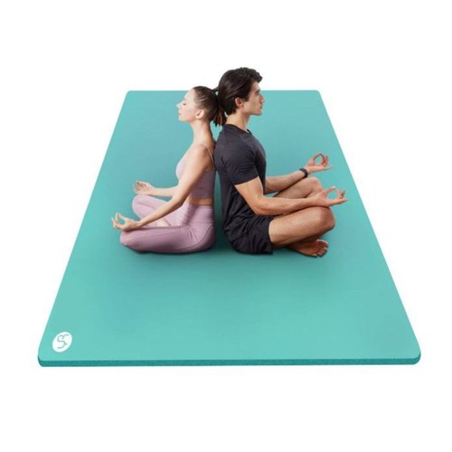 Yoga mat large 200x120cm 10mm - mat,
