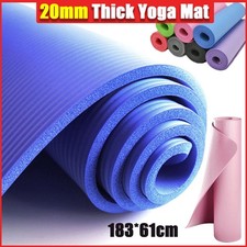 Large Yoga Exercise Mat Thick